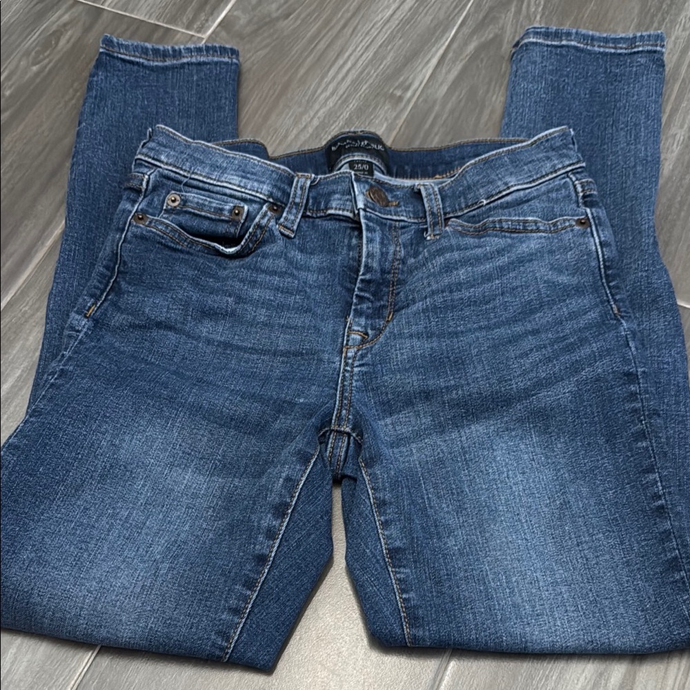 Banana Republic Blue Skinny Jeans Classic Style